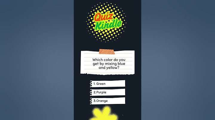 Blue + Yellow = ? 🎨 #colors #quiz