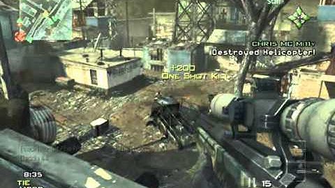 Amazing longshot quickscope mw3