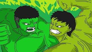 Hulk (MCU) vs Hulk (2008) - Flipaclip Animation