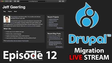 Drupal 7 to 8 LIVE Migration - Ep 12 - Pathauto and redirect SEO migration and config split
