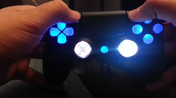 ps4 controller (modified thumb sticks with rapid fire)