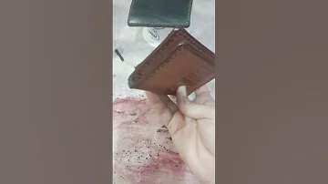 اهم من الشغل تظبيط الشغل كراته جلد طبيعي بدارة هاند ميد ترند Leather جلد طبيعي Handmade تعليم 