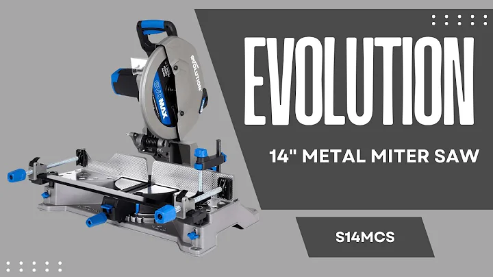 The New Evolution S14MCS Metal Miter Saw