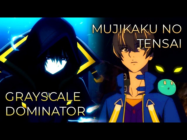 grayscale dominator x Mujikaku no Tensai | Mashup of Eminence in Shadow: Season 2, My Isekai Life class=