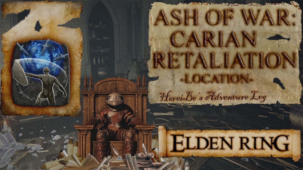 Ash of War: Carian Retaliation Location | Elden Ring - YouTube