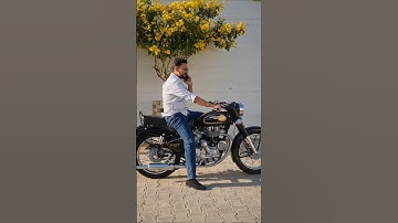 old bullet sound  350cc restored 2005 #royalenfield #shorts #shortsfeed #oldbullet #bullet #trending