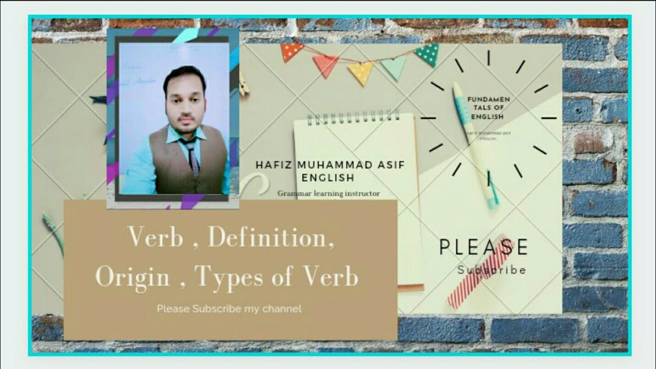 VERB ORIGIN OF VERB TYPES OF VERB. YouTube