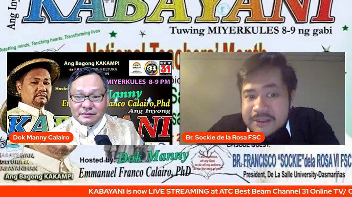 Pag-usapan natin ang Patron Saint of Teachers kasama si Br. Sockie dela Rosa, VI, FSC, DLSU-D