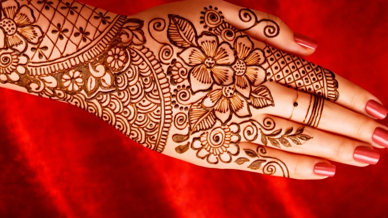 Mehndi Design Live 2026 | Real Time Bridal Hand Design