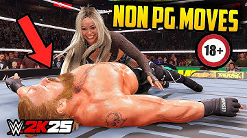 50 Non-PG-moves die je kunt doen in WWE 2K25!