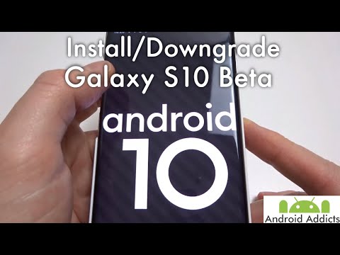 Galaxy S10에 Android 10 One UI 2.0 베타 설치 (+ Android 9 Pie 다운 그레이드)