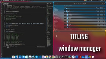 KDE Plasma | macOS Big Sur Tiling window manager