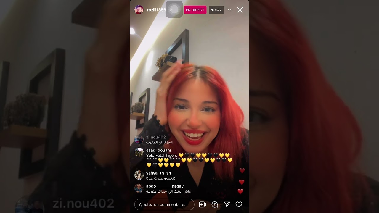 اعتراف (rofayda) ل (bougassa) بحبها💘😻 في بث مباشر