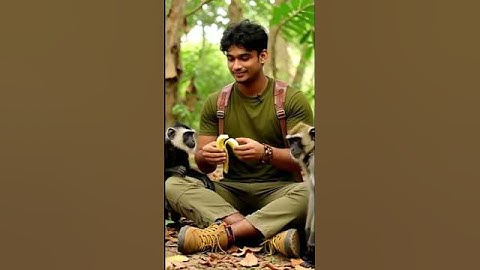 🐍🐒🔥"Brave Monkeys Save Man from Giant Snake | Heartwarming Jungle Story" 🐍🐒🔥"