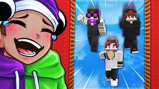 Trapping YouTubers with Ladders in Bedwars