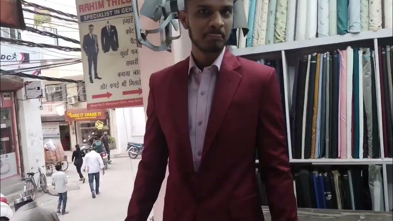 maroon_colours_blazers_three_piece_coat_pantHindi_video cotton_kapda YouTube