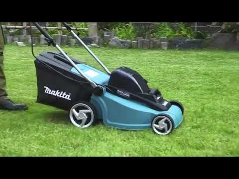 Makita DLM380 18V Twin Lawn Mower with 2 x 5Ah Batteries /& DC18RC Charger