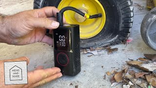 Cordless Tire Inflator By Powools