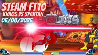 MvC2 Steam FT10 - 06/08/26  Khaos vs Spartan
