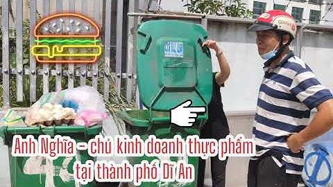 HDT khử mủi thùng rác