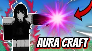 TRYING TO BEAT AURA CRAFT IN ROBLOX!!!!