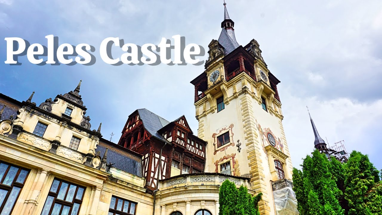 🇷🇴 Sinaia, Romania Peles Castle Walking Tour July 2025 (4K UHD)