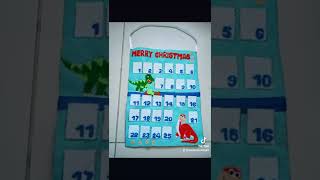 a really cool Advent calendar I made from felt
