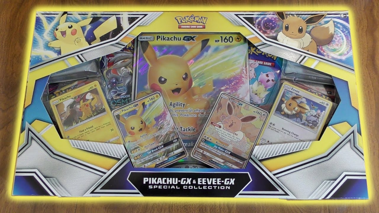 Collection spéciale – Pikachu-GX et Évoli-GX