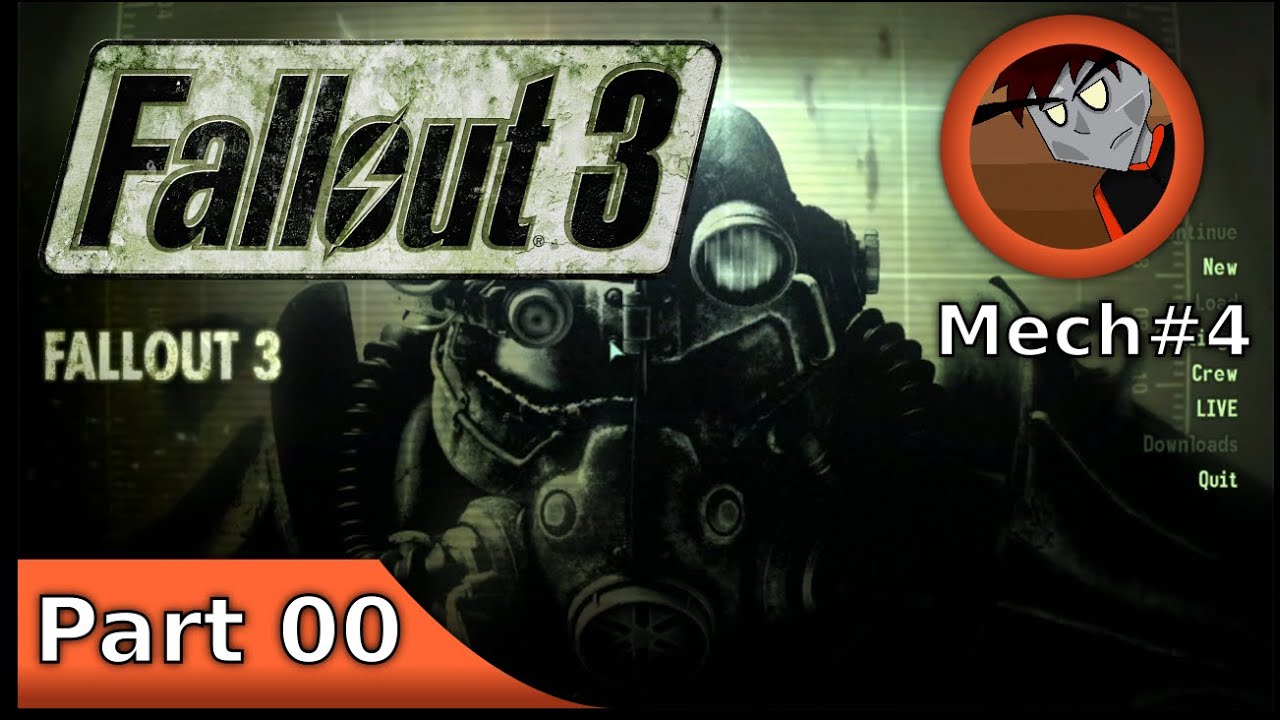 Fallout 3 - Explosives Only Run (Intro Vault 101) - Part 00