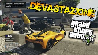 GTA 5 Online - CAZZEGGIO IN LIVE #13 - Devastazione & Jet! - GTA 5 Gameplay Funny Moments