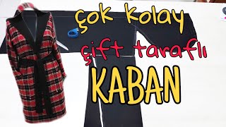 Çok Kolay Çi̇ft Tarafli Kaban Kesimi Ve Dikimi..very Easy Double-Sided Coat Cutting And Sewing