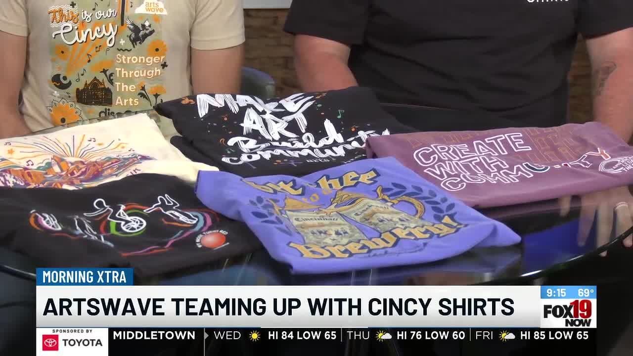 Artswave teaming up with Cincy Shirts - YouTube