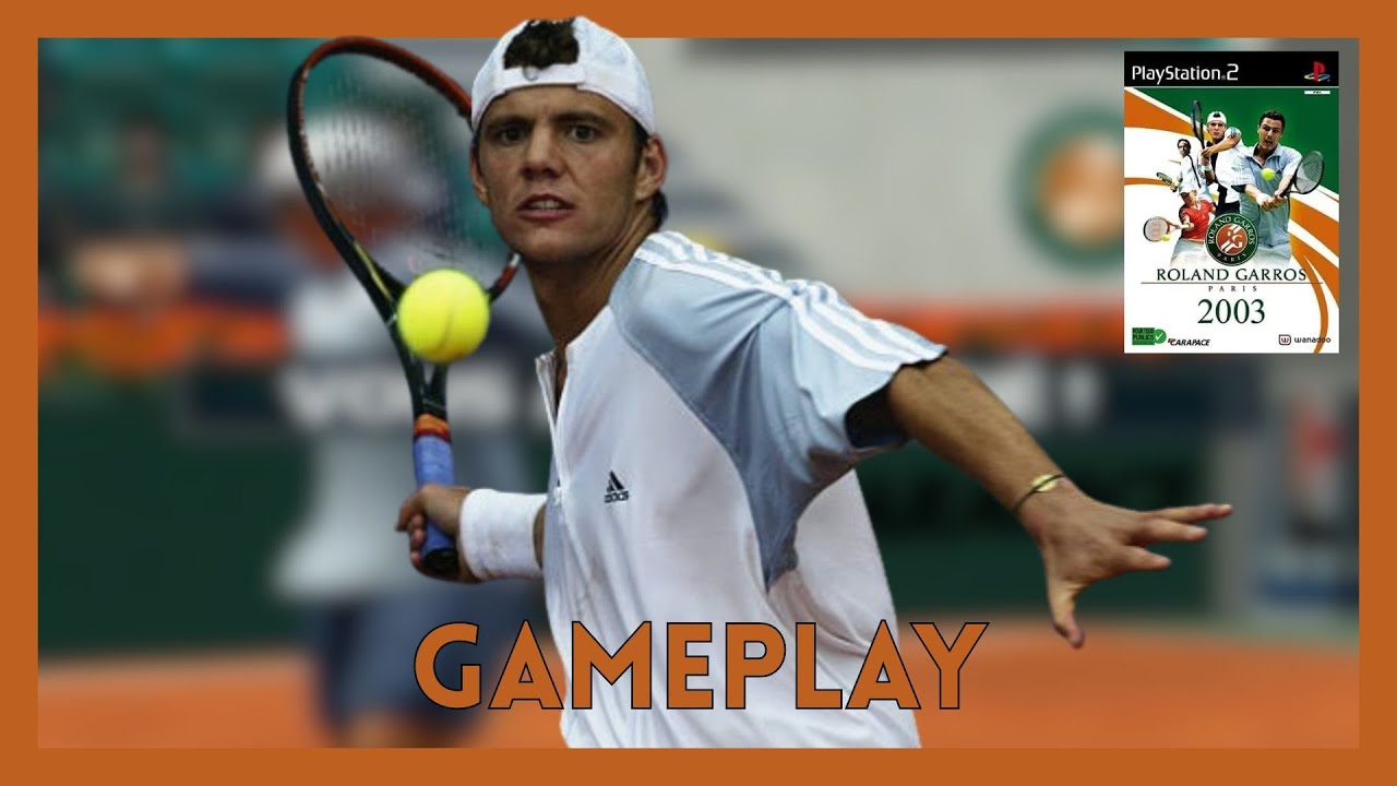 ROLAND GARROS 2003 - PS2 | GAMEPLAY DECOUVERTE !!!!