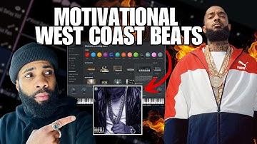 How To Make A Motivational West Coast Beat For NIPSEY HUSSLE | FL Studio 20 Tutorial |