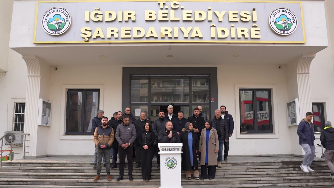 BELEDİYE EŞ BAŞKANIMIZ SAYIN MEHMET NURİ GÜNEŞ’TEN SU KESİNTİSİ HAKKINDA BASIN AÇIKLAMASI!