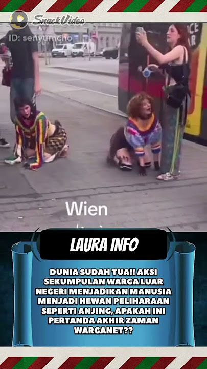 MAKIN GILA MANUSIA DIPELIARA SEPERTI ANJING