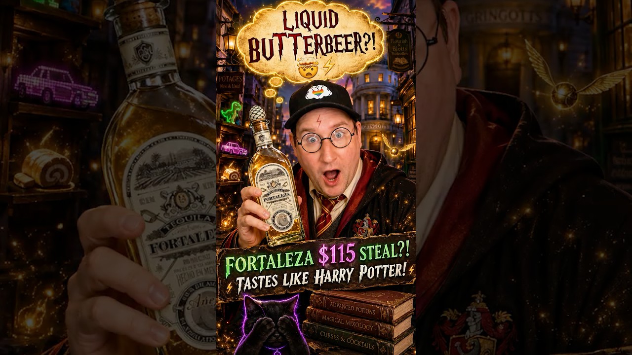 This $115 Tequila is Pure HARRY POTTER Magic! 🍺⚡️