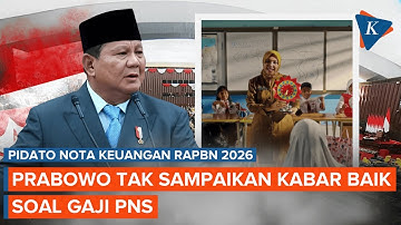 Prabowo Tak Singgung Kenaikan Gaji PNS dalam Pidato RAPBN 2026