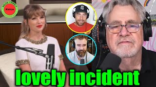 Taylor Swift's Answer to Ed Kelce's Dad's Question Leaves Travis \u0026 Jason Speechless on Podcast