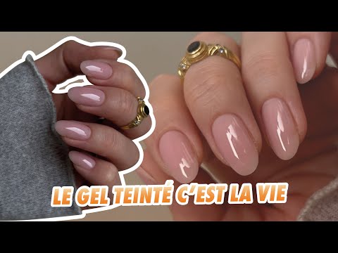 COMMENT le GEL TEINTÉ à CHANGÉ MA VIE et mes MANUCURE RUSSE 😍