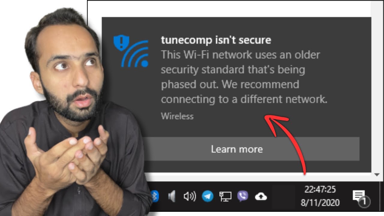 This Wifi Network Uses An Older Security Standard That's Being Phased Out Fixed 2024