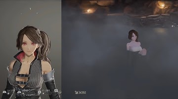 Code Vein Hot Spring & Vampire WAIFU Customisation