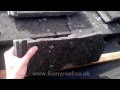 How to REPLACE A ROOF TILE - How to change a leaking roof tile.wmv