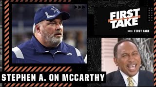 Stephen A.‘s 1️⃣reason why the Cowboys should move on from Mike McCarthy | First Take