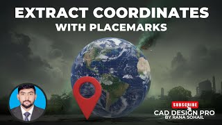 📌How to Extract Coordinates of Multiple Placemarks from Google Earth #googleearthpro #dataextraction