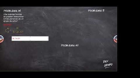 ANALISIS COMBINATORIO 5TO SEC