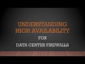 Palo Alto Networks- Data Center Firewall High Availability