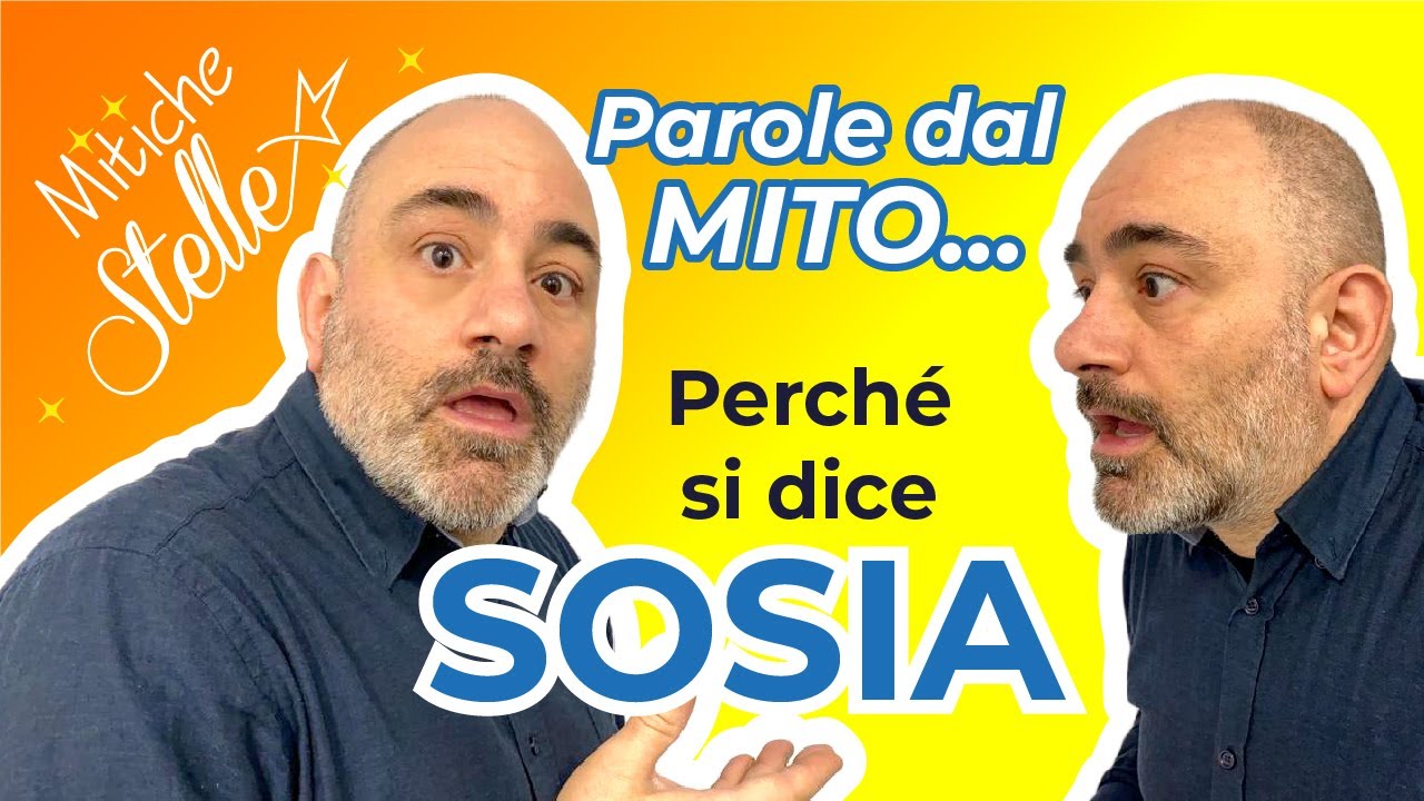 Perché si dice... sosia? MiticheStelle YouTube Perché si dice... sosia? MiticheStelle YouTube