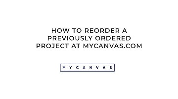 How to Reorder an Exact Copy of a Family History Project - MyCanvas
