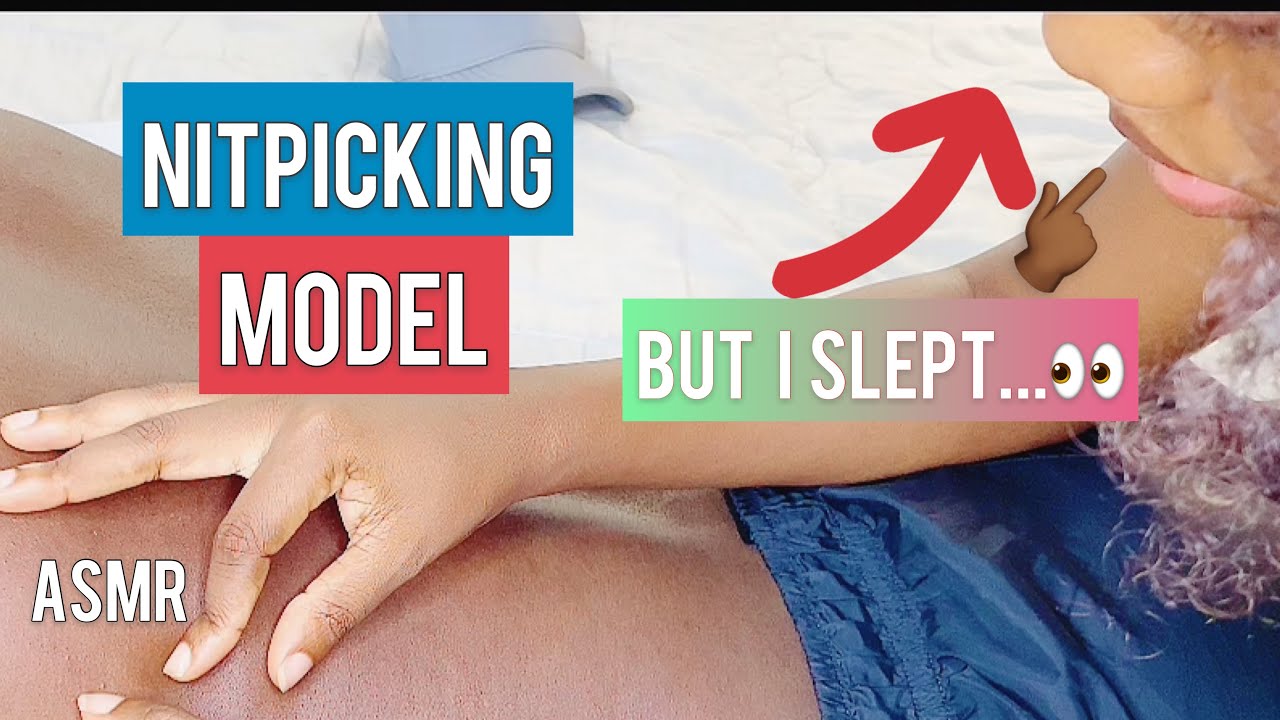 ASMR NITPICKING BUT I SLEPT OFF INSTEAD 😴👀